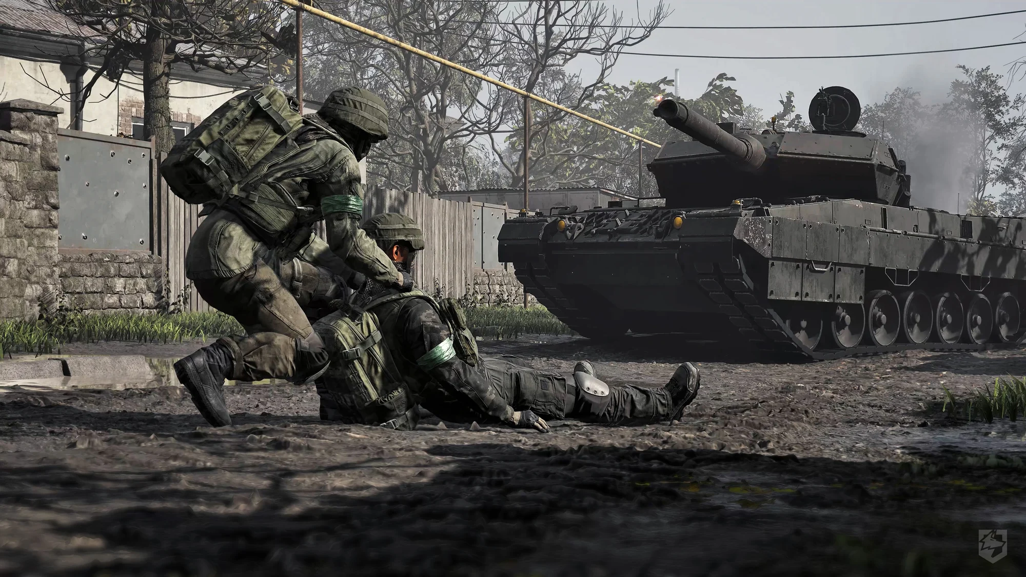 An armoured tank advancing during a WARDOGS match, the kind of push the Hot Zone attracts