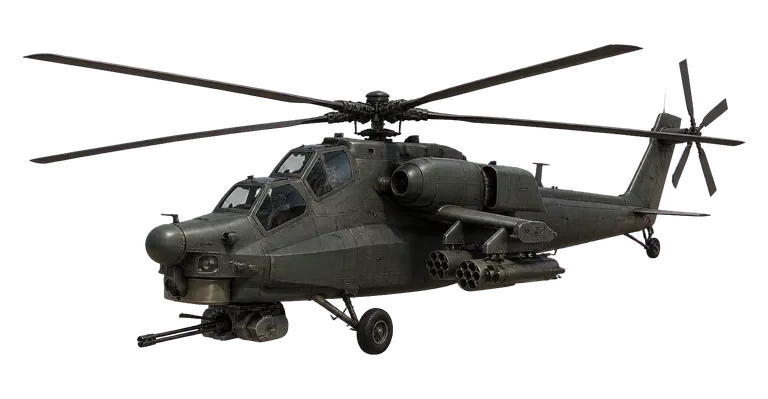 Havoc attack helicopter in WARDOGS