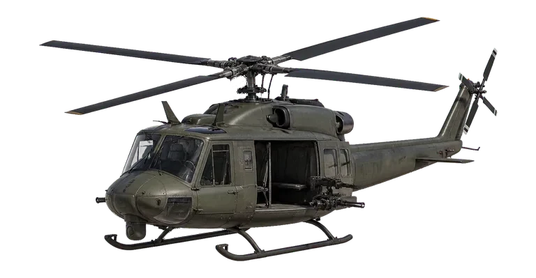 UH-1Y Miniguns helicopter in WARDOGS