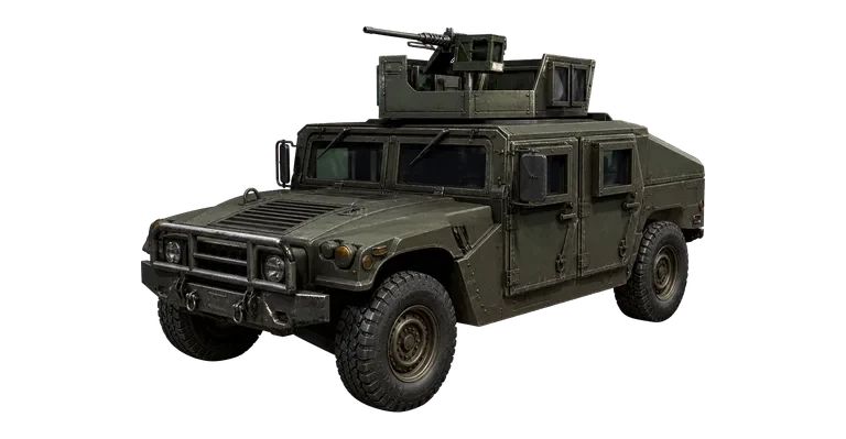Humvee M249 vehicle in WARDOGS