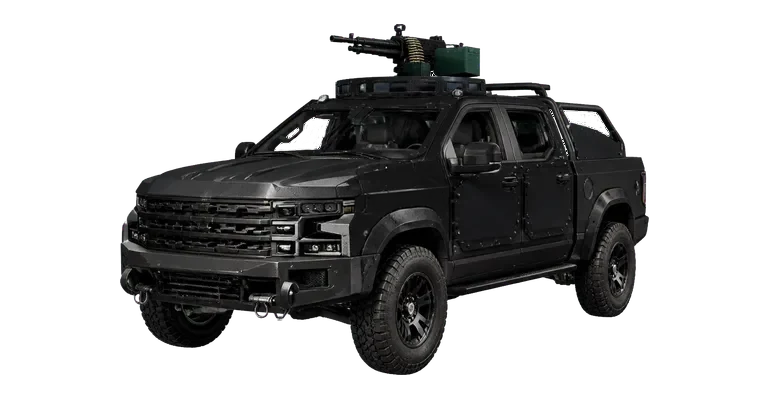 Kodiak M249 vehicle in WARDOGS