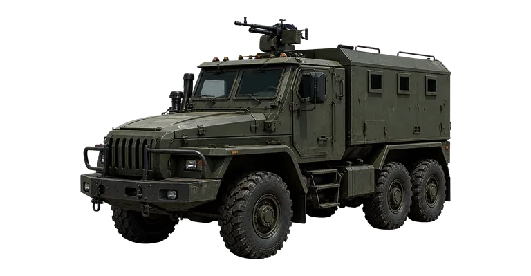 Ural Defender M249 truck in WARDOGS